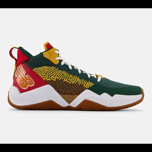 New Balance TWO WXY Dejounte Murray Shoes BB2WXYSO Sz 10 NIB Green Yellow New - Picture 11 of 12